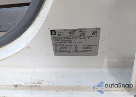 2017 GMC Sierra 2500Hd из США, поврежденный, VIN 1GT11REG7HF113125